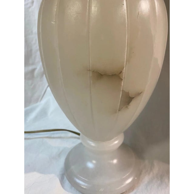 1980s Alabaster Table Lamp by DI Erra for Sarreid For Sale - Image 5 of 13