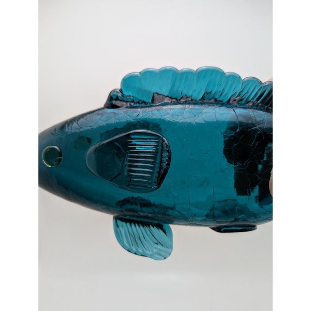 Large Mid-Century Modern Murano Glass Fish from Made Murano Glass, 1960s, in Flawless conditions. Designed 1960 to 1969...