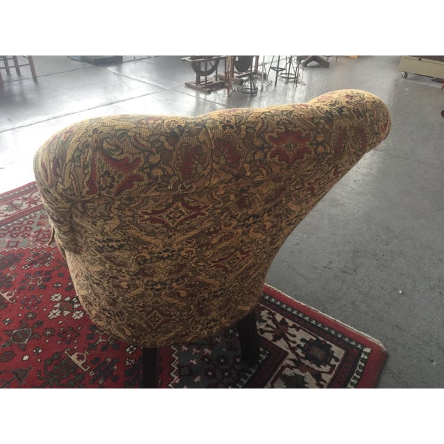 Calico Corners Custom Chair and Ottoman Chairish