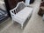 Hepplewhite Late 20th Century Painted Gustavian Style Settee For Sale - Image 3 of 12