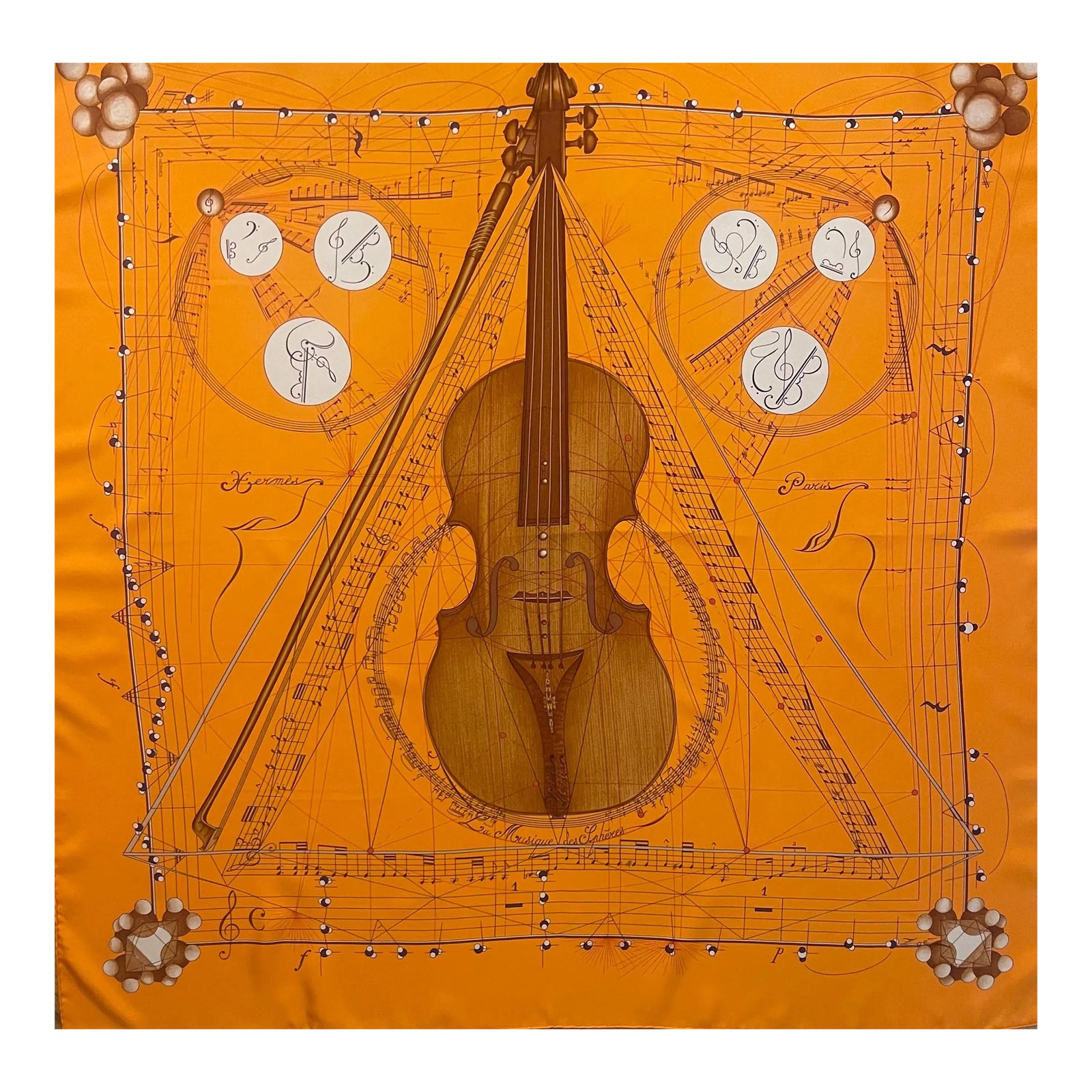 アート・デザイン・音楽 Hermes hermes-silk-scarf-la-musique-