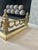 Metal Neoclassical Style Brass Antique Fender For Sale - Image 7 of 12