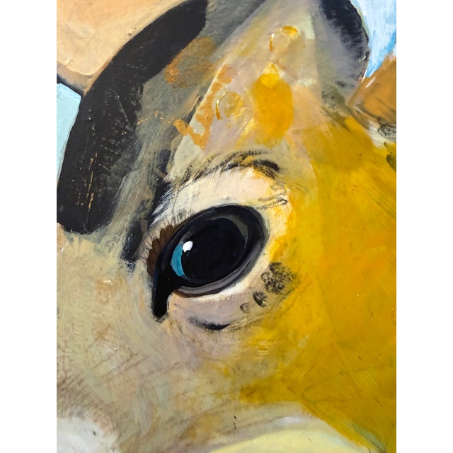 Paint “Youngster” a Deer Painting by LWren Walraven For Sale - Image 7 of 10