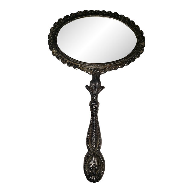 Antique HandHeld Vanity Mirror Chairish