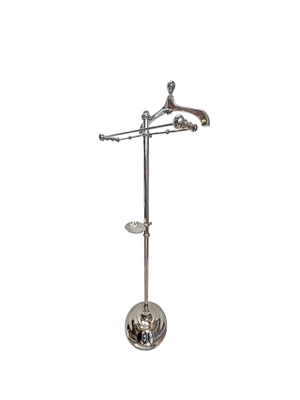 Valet Stand in Chromed Brass, 1970s