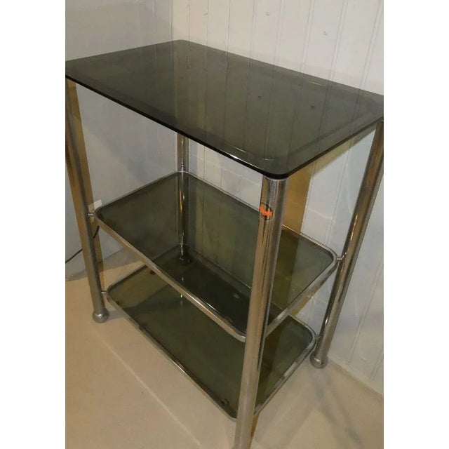 Postmodern Italian Space Age Trolley by Allegri for Allegri Parma, 1960s For Sale - Image 3 of 18
