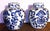 Blue & White Chinese Porcelain Lidded Ginger Jars - A Pair For Sale - Image 4 of 12