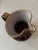 Vintage Italian Majolica Luster Griffin Pitcher, Hand-Painted Renaissance Revival For Sale - Image 9 of 10