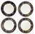 Traditional 10 Mikasa Bone China Buckingham A6 002 Narumi Japan Best Quality Dinner Plates For Sale - Image 3 of 7