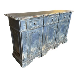 Italian Painted Credenza For Sale