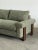W100 D37 H31 (with pillow) Back H26 Arm H22 Seat W81 D23 H18 Our Scarpa features solid walnut exterior legs, a plush vegan...