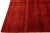 Solid Red Modern Gabbeh Style Handmade Room Size Wool Rug For Sale - Image 4 of 10