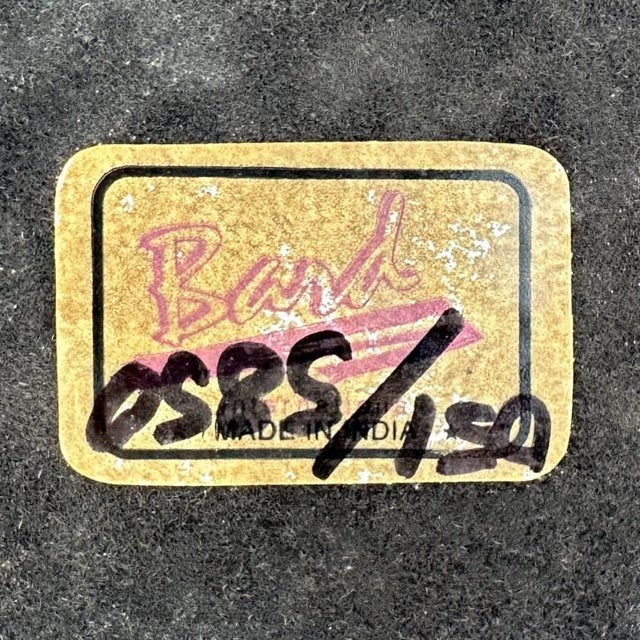 Tall Vintage Mid Century Neoclassical Bronze & Brass Verdigris Obelisk Mid century era decorative obelisk featuring a...