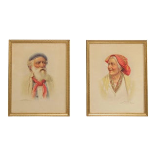 Antonio Enrico Fiorentino Italian Portrait Prints For Sale