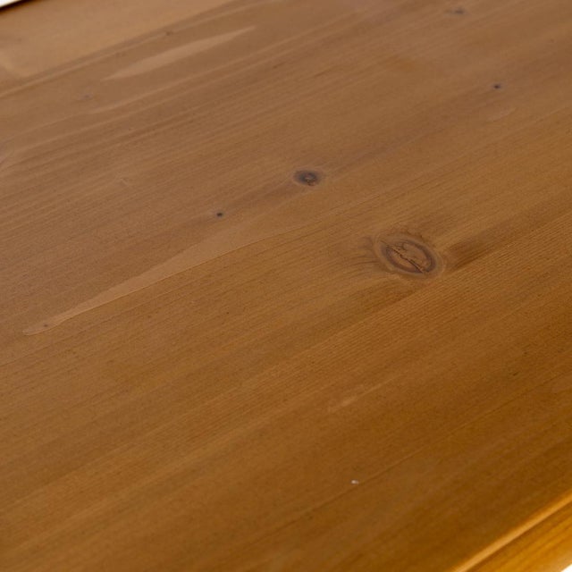 3-Door Softwood Kitchen Buffet For Sale - Image 6 of 12