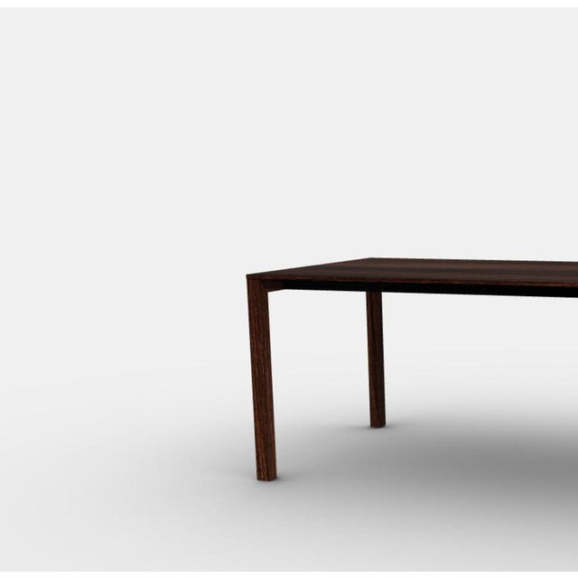 Piero Lissoni American Walnut Nann Table by Piero Lissoni for Cassina For Sale - Image 4 of 6