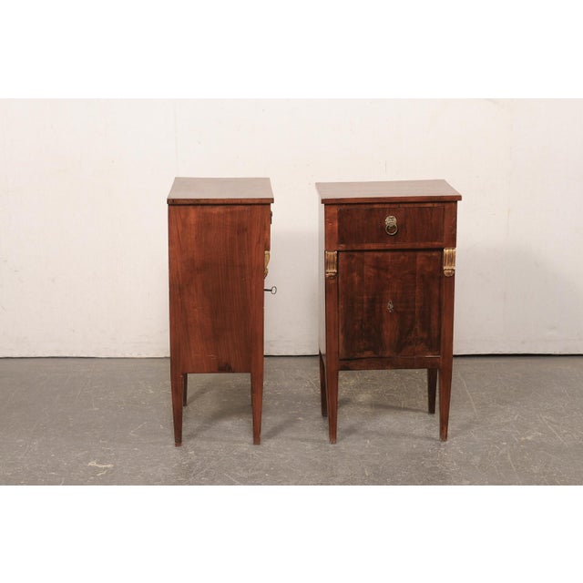 19th Century Italian Pair 19th C. Side Chests For Sale - Image 5 of 12