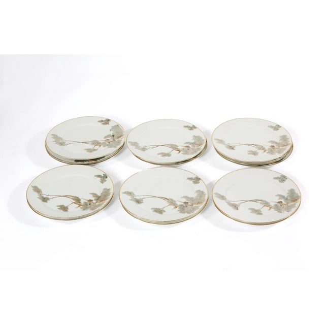 Mid 20th Century Porcelain Service Plate / 12 People For Sale - Image 9 of 10