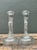 Vintage Dolphin Glass Candlesticks - A Pair For Sale - Image 10 of 12