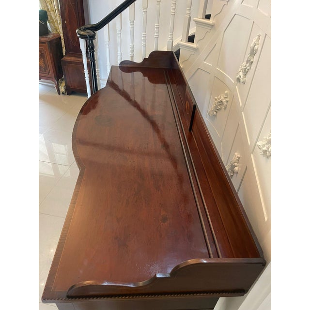 Large George III Inlaid Mahogany Sideboard, 1790s For Sale - Image 14 of 17