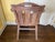 A. Brandt Ranch Oak Furniture Vintage 1963 Attributed to A. Brandt Ranch Oak Rustic Captains Chair For Sale - Image 4 of 11