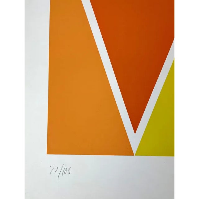 Larry Zox (1936-2006) Untitled, c 1965 Screenprint in colors on paper 30 x 39 inches (76.2 x 99.1 cm) (sheet) Ed. 77/100...
