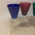 Contemporary 1970s Murano Multicolor Circle Wine Glasses - Set of 4 For Sale - Image 3 of 9