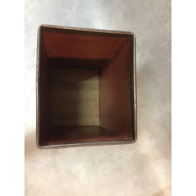 Cardboard Waste Paper Basket from Suroy, 1920s For Sale - Image 4 of 7