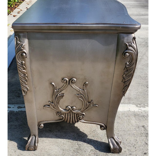 Vintage Baroque Rococo Chests Bombay Pair For Sale - Image 9 of 18