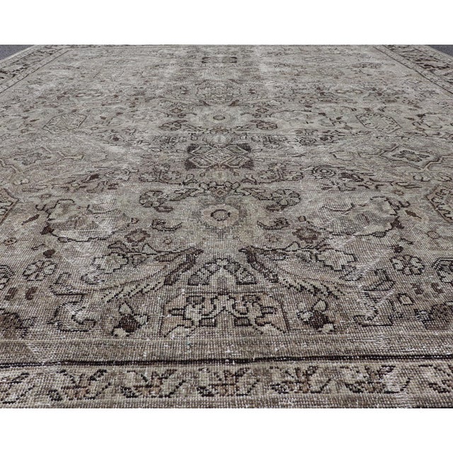 Antique Persian Sultanabad Rug With Timeless Medallion Design 10'1 X 13'5 For Sale - Image 4 of 12