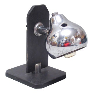 Italian Brutalist Slate Lamp, 1960s For Sale