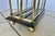 English Victorian Brass Wood Newspaper Magazine Rack For Sale - Image 17 of 18