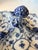 Royal Blue Royal Copenhagen Blue Fluted Full Lace Three-Section Serving Dish No. 1005 For Sale - Image 8 of 12