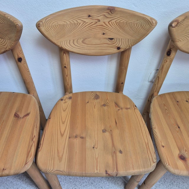 Brown Vintage Pine Dining Chairs by Rainer Daumiller for Hirtshals Savverk, 1960s, Set of 6 For Sale - Image 8 of 11