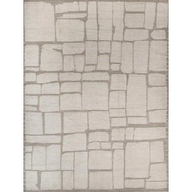 Knotted Rug in Wool by DSV Carpets For Sale - Image 4 of 4