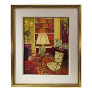 Douglas Paul Morgan The Study C. 2000 Painting