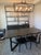 Modern Crate & Barrel Dining Set – 80” Live Edge Table + 4 Chairs For Sale - Image 3 of 4