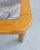 Brutalist Coffee Table in Oak with Rosso Luana Marble Top, 1980 For Sale - Image 9 of 11