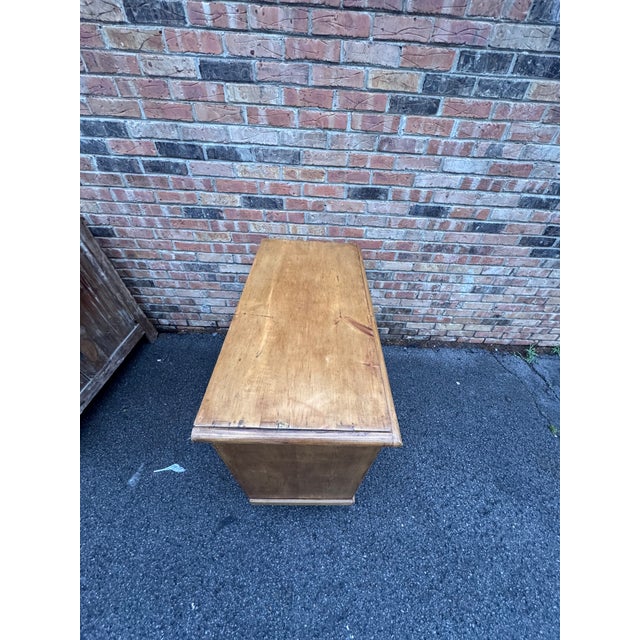 Antique English Pine Chest For Sale - Image 15 of 15