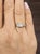 Modern 1.24 Ct Diamond Ring Set in Platinum Size 5.5 For Sale - Image 3 of 9