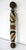 Vintage Folk Art Painted Small Barber Pole For Sale - Image 9 of 13