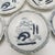 Late 20th Century Set of Small Japanese Blue and White Dishes With Landscape Motifs Set of 8 For Sale - Image 11 of 12