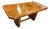 Art Deco British Figured Walnut Pedestal Dining Table, 1930 For Sale