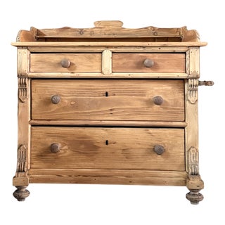 English Pine Chest of Drawers For Sale