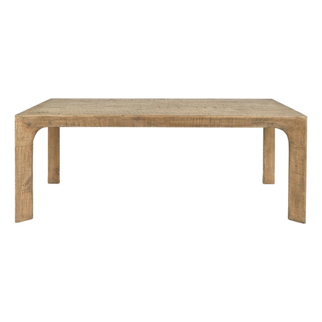 Modern Salvaged Pine Dining Table For Sale