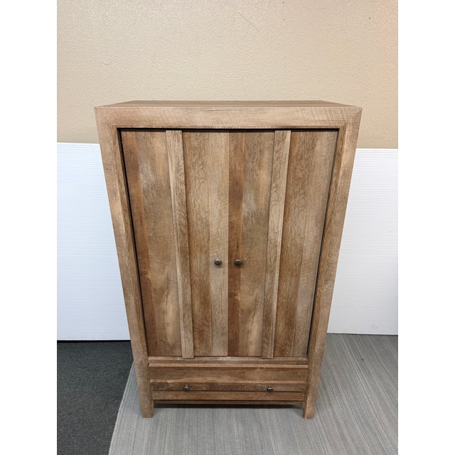 Sauder Dakota Pass Armoire For Sale - Image 4 of 12