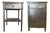 Rare Vintage Doehler Industrial Nightstands, 2 Pieces For Sale
