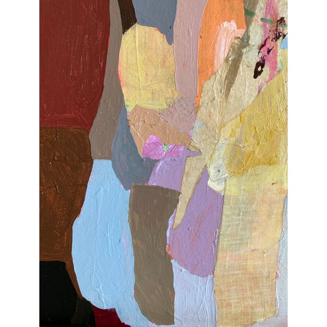 Original painting by Jessalin Beutler, completed in 2026. Acrylic and collage on canvas wrapped board. Signed, dated and...