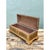 Vintage Brass Inlaid Decorative Box For Sale - Image 9 of 12