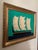 Traditional Contemporary Impressionist Style Seascape Painting on Canvas, Framed For Sale - Image 3 of 5